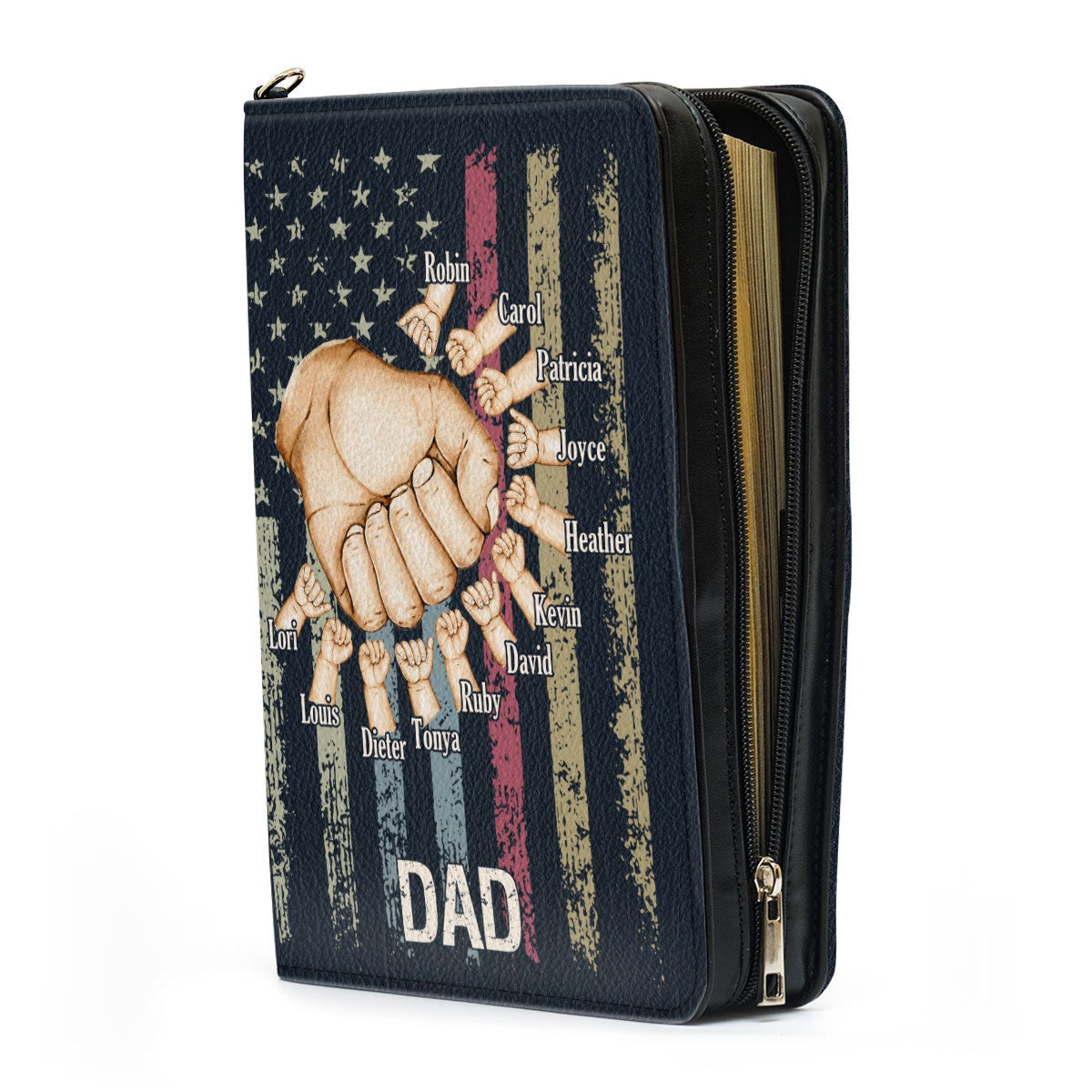 The Righteous Man Walks In His Integrity Leather Book Cover, Personalized Bible Cover, Christian Gift, Bible Covers Jesus Gifts